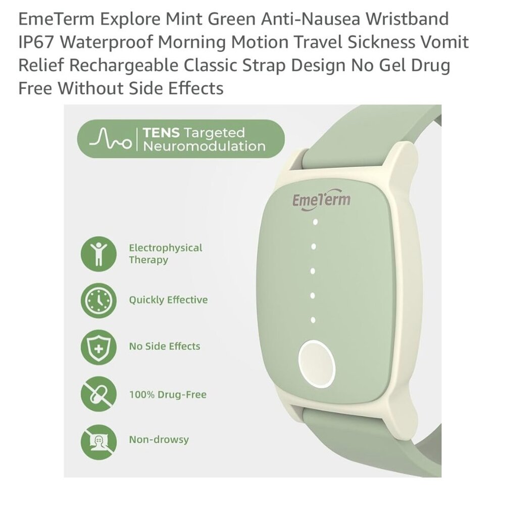 EmeTerm Anti-Nausea Wristband